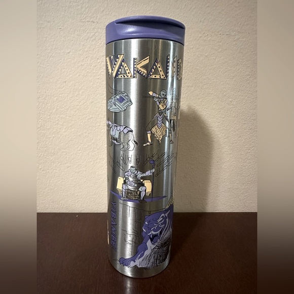 Starbucks Disney Wakanda Forever Been There Series Stainless Steel Tumbler 16 Oz - Picture 1 of 8